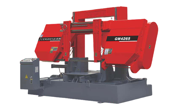 大岭山镇GW4265双柱龙门卧式带锯床