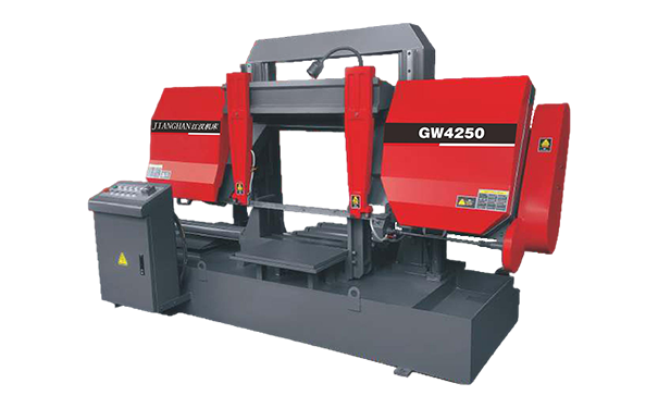 大岭山镇GW4250双柱龙门卧式带锯床