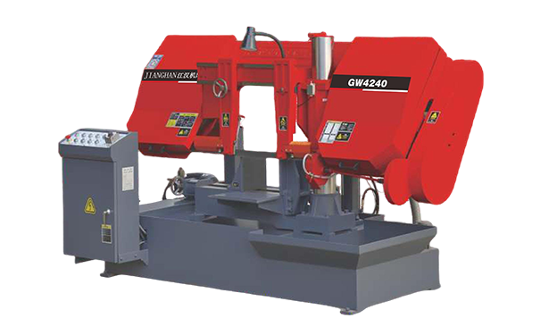 大岭山镇GW4240双柱卧式带锯床